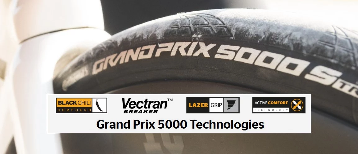 Continental Grand Prix 5000 - przewodnik po wariantach opony GP 5000 zdjęcie nr 2