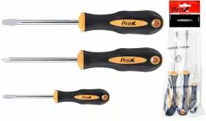 Zestaw wkrętaków PROX plastikowa rączka RC-308+310+311