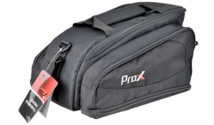 Foto mini 1 - Sakwa PROX na bagażnik, trzykomorowa, wodoodporna, czarna