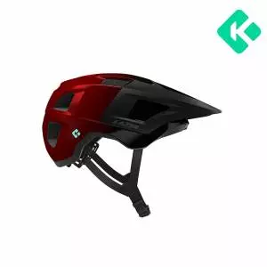 Damski kask rowerowy Lazer FINCH KinetiCore MTB Metallic Red UNI