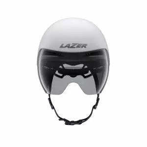 Foto mini 2 - Kask czasowy Lazer VICTOR KinetiCore Matte White Silver M-L