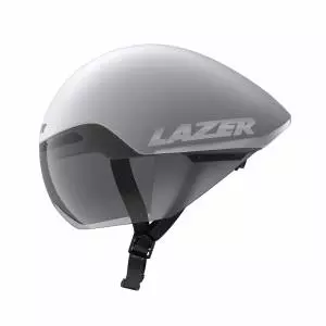 Foto mini 4 - Kask czasowy Lazer VICTOR KinetiCore Matte White Silver M-L