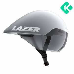 Kask czasowy Lazer VOLANTE KinetiCore Matte White Silver S