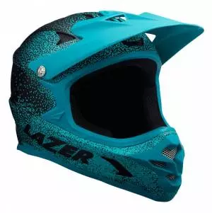 Kask Full Face Lazer PHOENIX+ Matte black Mint Dots XS