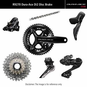 Grupa Shimano Dura Ace DI2 R9270 Hamulce Tarczowe 170 mm, 50x34T, 11-30