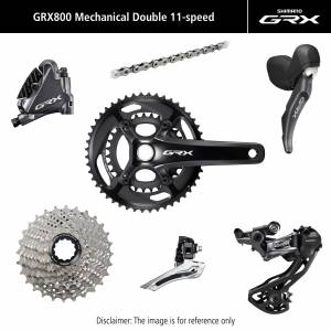 Grupa Shimano GRX 810 2x11rz Mechaniczna 172.5 mm, 48x31T , 11-30