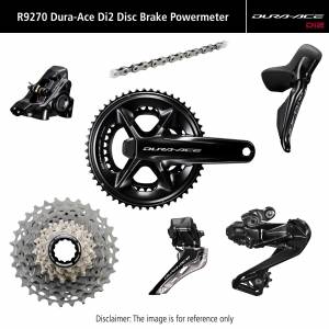 Grupa Shimano Dura Ace DI2 R9270P Hamulce Tarczowe 170 mm, 50x34T, 11-30