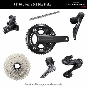 Foto mini 1 - Grupa Shimano Ultegra Di2 R8170 165 mm 52x36T 11-30