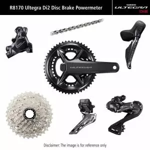 Grupa Shimano Ultegra DI2 R8170P Hamulce Tarczowe 170 mm, 50x34T, 11-30