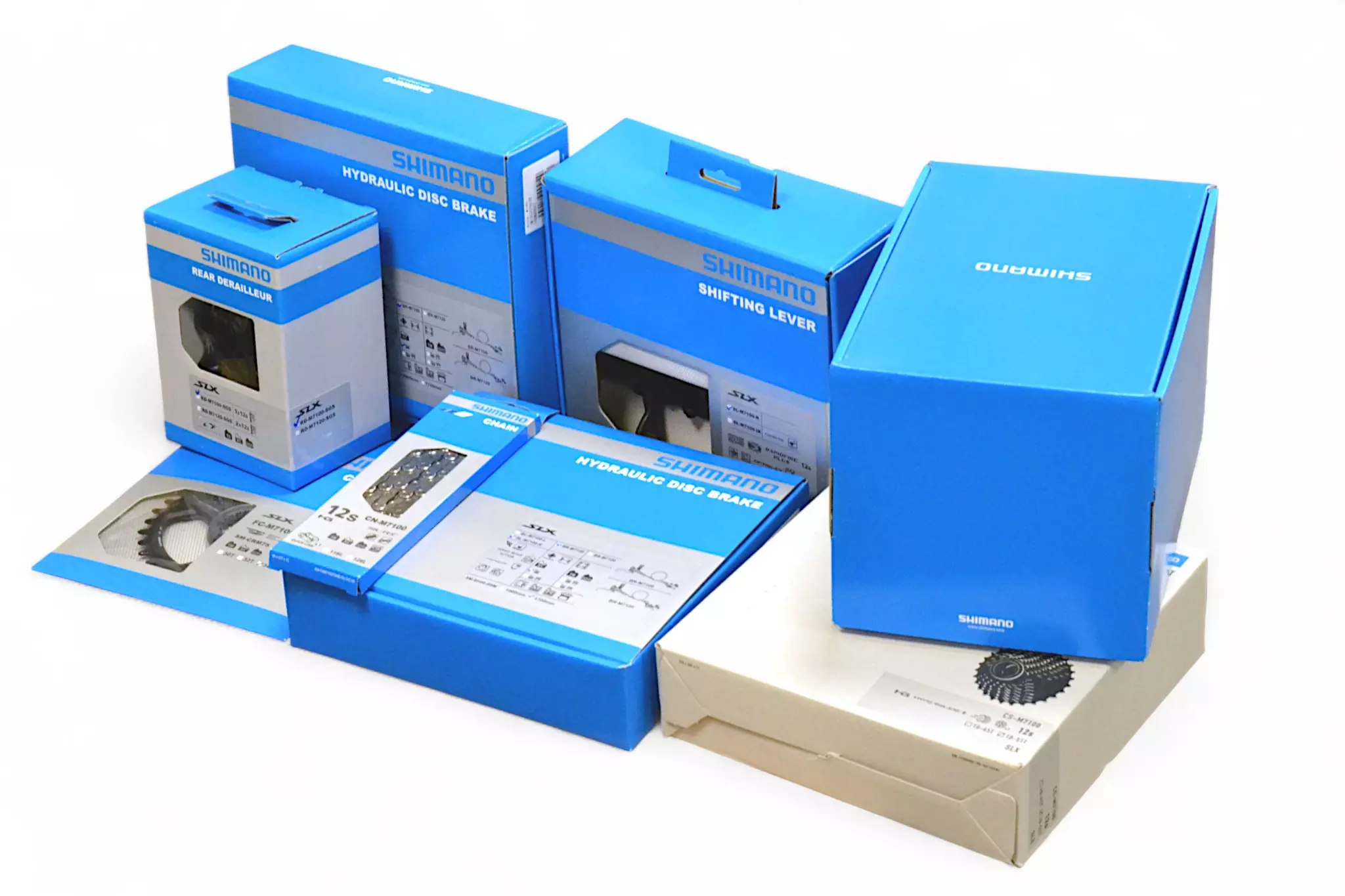 Grupa Shimano SLX M7100 2-Tłoki 170 mm, 34T, 10-45 foto 11