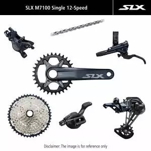 Grupa Shimano SLX M7100 Mechaniczna Hamulce Tarczowe 2 Tłoczkowe 170mm, 32T, 10-51