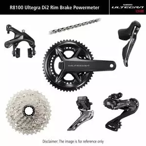 Grupa Shimano Ultegra Di2 8100P 170 mm 50x34T 11-30