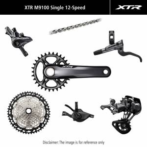 Grupa Shimano XTR M9120 Mechaniczna Hamulce Tarczowe 4 Tłoczkowe 175 mm, 32T, 10-51 I-spec EV