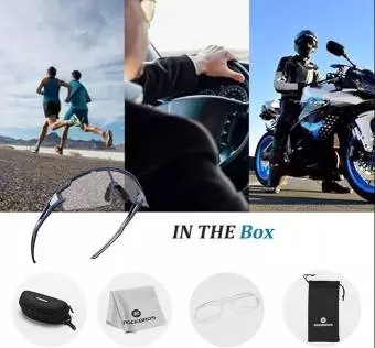 Foto mini 3 - Okulary rowerowe fotochromatyczne Rockbros 10172