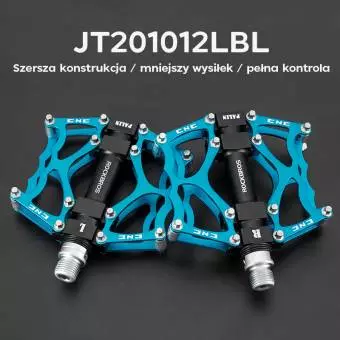 Foto mini 5 - Pedały Rowerowe Rockbros JT201012LBL Niebieskie