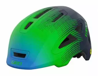 Foto mini 2 - Kask dziecięcy GIRO SCAMP II MIPS matte blue green towers rozmiar S 49-53cm