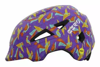 Wariant kolorystyczny produktu Kask dziecięcy GIRO SCAMP II matte purple libre rozmiar XS 45-49cm