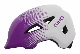 Wariant kolorystyczny produktu Kask dziecięcy GIRO SCAMP II matte purple towers rozmiar XS 45-49cm