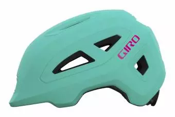 Wariant kolorystyczny produktu Kask dziecięcy GIRO SCAMP II matte screaming teal bright pink rozmiar S 49-53cm