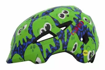 Wariant kolorystyczny produktu Kask dziecięcy GIRO SCAMP II matte midnight bright green inked rozmiar S 49-53cm