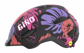 Kask dziecięcy GIRO SCAMP MIPS matte black floral rozmiar XS 45-49cm