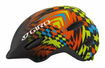 Kask dziecięcy GIRO SCAMP MIPS matte black check fade rozmiar XS 45-49cm