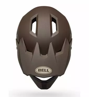Foto mini 5 - Kask full face BELL SANCTION 2 matte dark brown roz. L 57-59cm