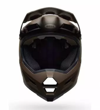 Foto mini 3 - Kask full face BELL SANCTION 2 matte dark brown roz. M 55-57cm