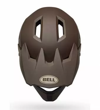 Foto mini 5 - Kask full face BELL SANCTION 2 matte dark brown roz. M 55-57cm