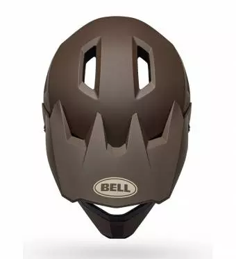 Foto mini 5 - Kask full face BELL SANCTION 2 matte dark brown roz. XL 59-61cm