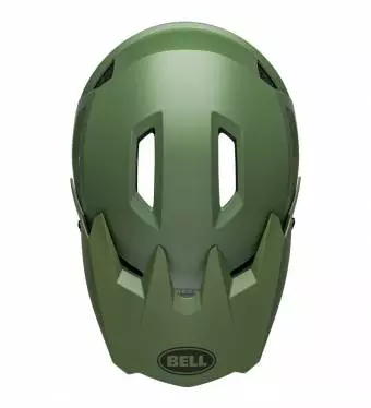Foto mini 4 - Kask full face BELL SANCTION 2 matte dark green roz. L 57-59cm