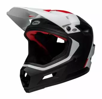 Foto mini 2 - Kask full face BELL SANCTION 2 DLX MIPS matte black white roz. M 55-57cm