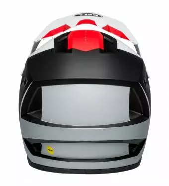 Foto mini 3 - Kask full face BELL SANCTION 2 DLX MIPS matte black white roz. M 55-57cm