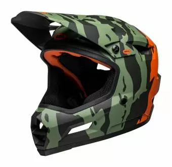 Foto mini 2 - Kask full face BELL SANCTION 2 DLX MIPS ravine matte dark green orange roz. XS/S 51-55cm