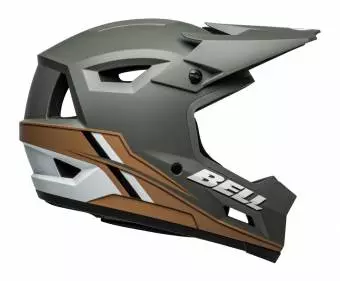 Kask full face BELL SANCTION 2 DLX MIPS  alpine matte dark gray tan roz. L 57-59cm
