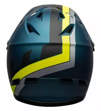 Foto mini 3 - Kask full face BELL SANCTION agility matte blue hi-viz roz. S 52-54cm