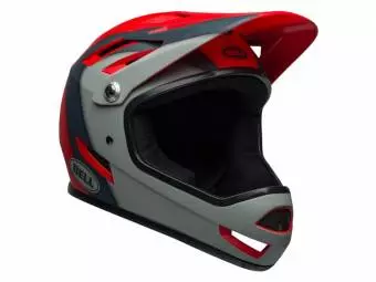 Foto mini 2 - Kask full face BELL SANCTION presences matte crimson slate gray roz. XS 48-51cm