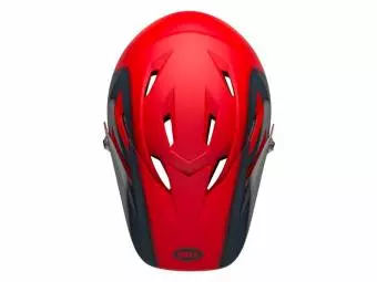 Foto mini 4 - Kask full face BELL SANCTION presences matte crimson slate gray roz. XS 48-51cm