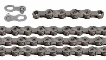Foto mini 2 - Łańcuch KMC X9 114 ogniw szary, spinka, BOX