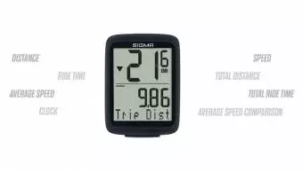 Foto mini 2 - Licznik rowerowy Sigma BC 8.0 WR