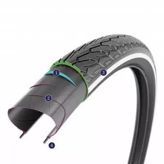 Foto mini 3 - Opona Rubena 28 cali V81 700x38C 40-622 SHIELD