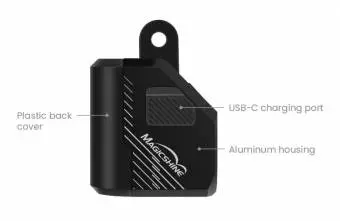 Foto mini 4 - Lampka przednia MAGICSHINE EVO 1100 BLACK, 1100 lumenów, Czarna, Z Uchwytem