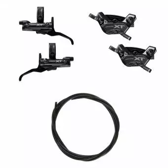 Zestaw hamulców tarczowych Shimano Deore XT BL-M8200,BR-M8220 4-tłoczkowe