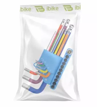 Foto mini 3 - Zestaw 9 kluczy imbusowych, 10 końcówek torx, krzyżak, organizer, stal cr-v