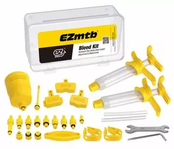 Foto mini 2 - Zestaw do odpowietrzania hamulców EZmtb bleed kit 2021 Lite Box + olej 2 x 60ml