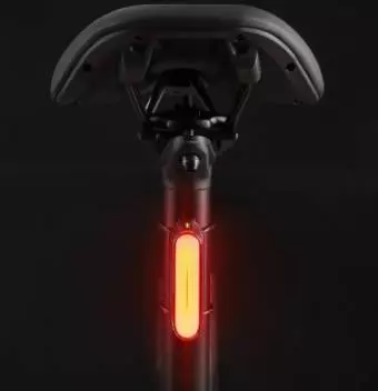 Foto mini 5 - Lampka tylna Rockbros magnetyczna, IPX6, czujnik hamowania, 400mAh, 36h