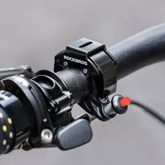 Foto mini 4 - Dzwonek Rowerowy Rockbros C kształt, 34210006001 czarny