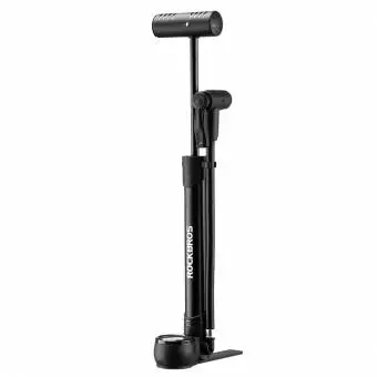 Foto mini 3 - Pompka Rowerowa Rockbros 42310006001 manometr Czarna