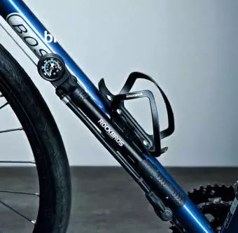 Foto mini 6 - Pompka Rowerowa Rockbros 42310006001 manometr Czarna