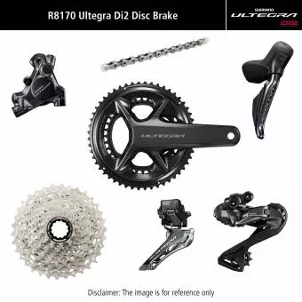 Grupa Shimano Ultegra DI2 R8170 Hamulce Tarczowe 170 mm, 50x34T, 11-34